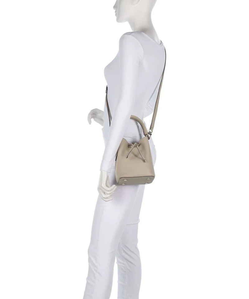 BOSS Lenah Bucket Handtasche light beige