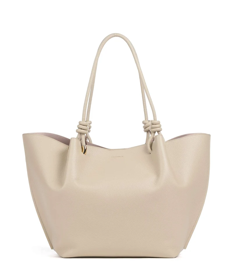 Coccinelle Finn Shopper sandshell
