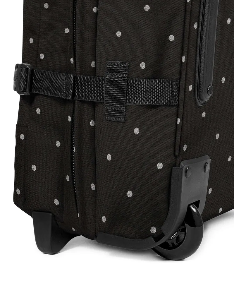 Eastpak Tranverz M Rollenreisetasche dots black/silver