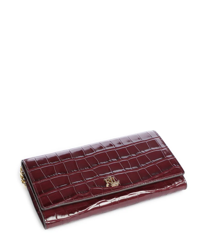 Lauren Ralph Lauren Adair II Large Geldbörse dark garnet