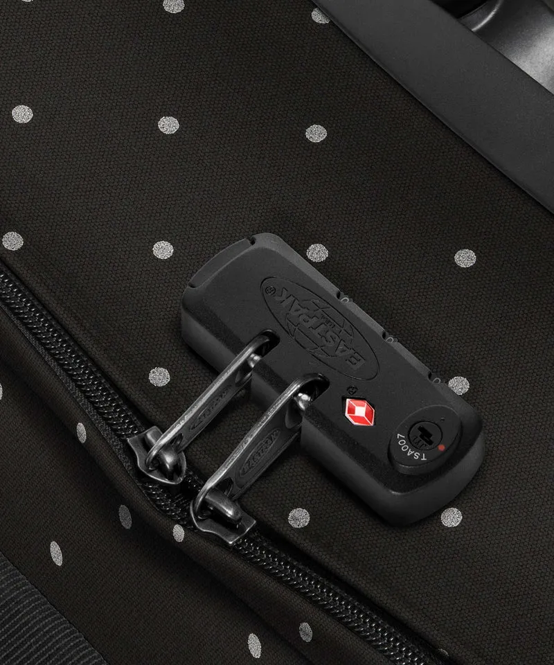 Eastpak Tranverz L Rollenreisetasche dots black/silver