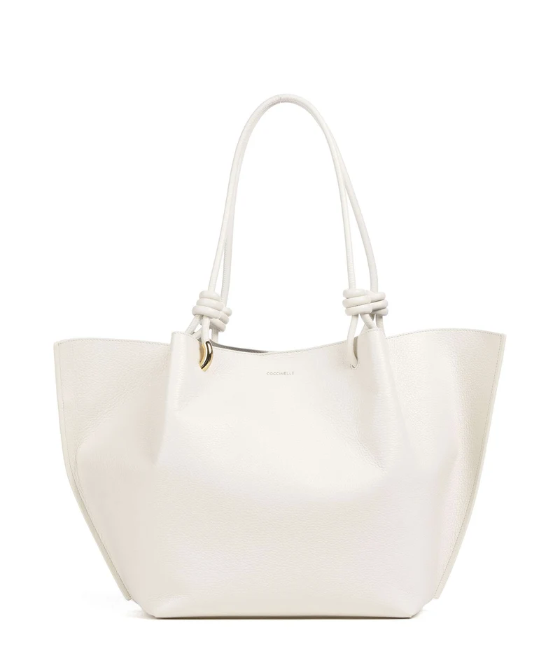 Coccinelle Finn Shopper pearl