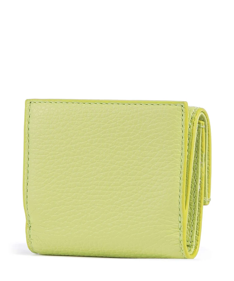 Coccinelle Metallic Soft Geldbörse green glow