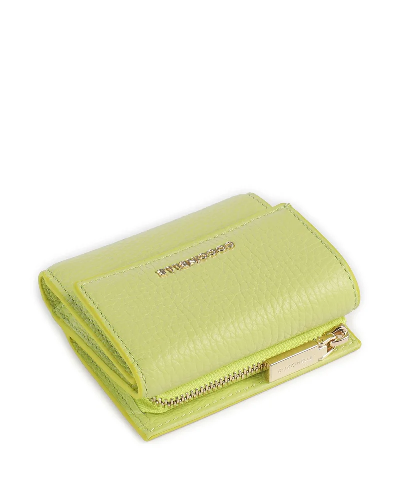 Coccinelle Metallic Soft Geldbörse green glow