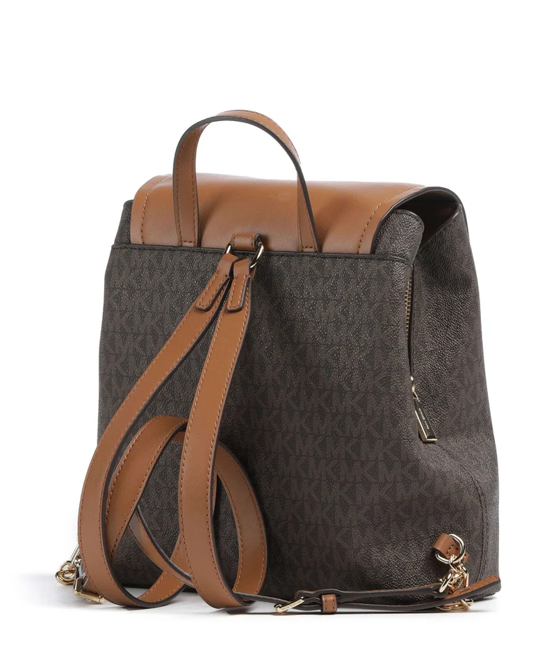 Michael Kors Tribeca Small Rucksack brown/acorn