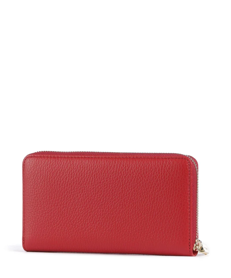 Coccinelle Metallic Soft Geldbörse scarlet