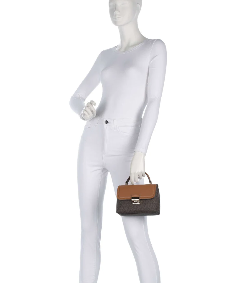 Michael Kors Tribeca XS Handtasche brown/acorn
