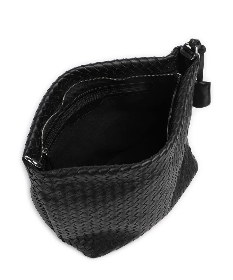 Abro Piuma Ebony Beuteltasche black/nickel