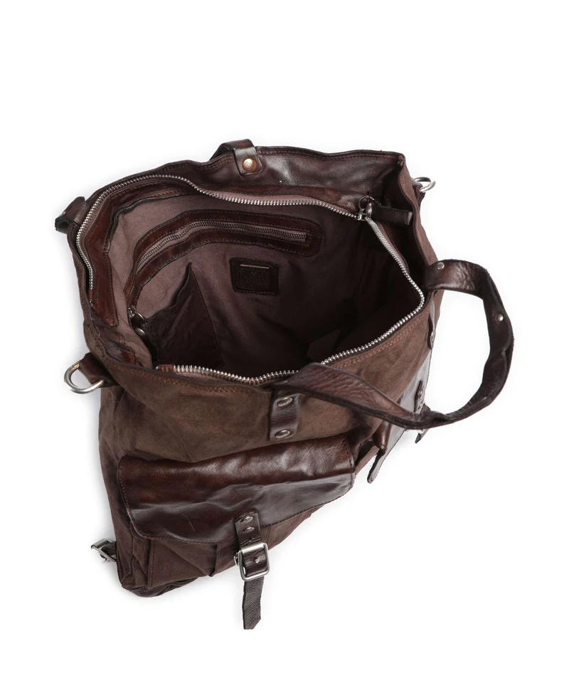 Campomaggi Rucksack-Tasche verde militare/moro