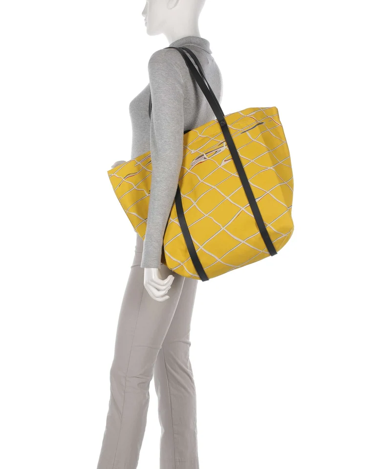 Liebeskind Aurora Canvas Shopper lemon