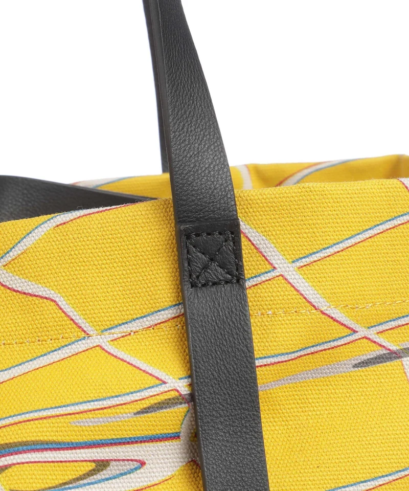 Liebeskind Aurora Canvas Shopper lemon