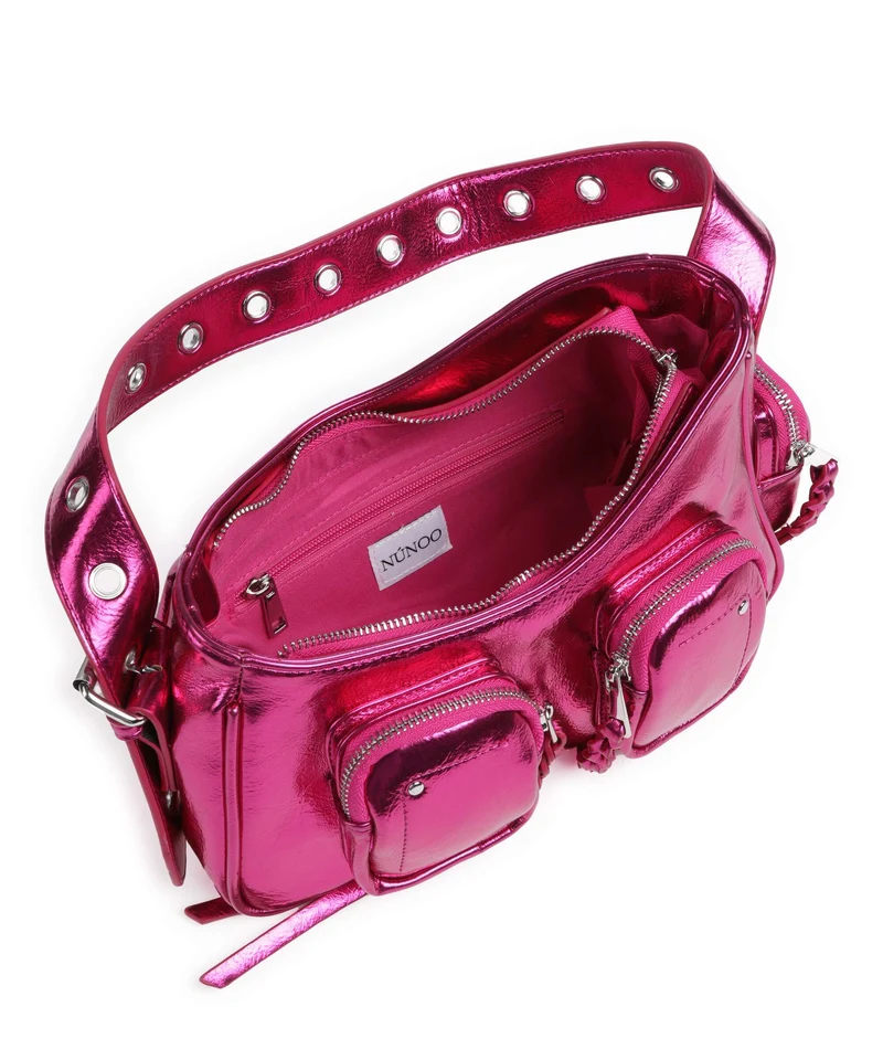 Núnoo Recycled Cool Jennifer Schultertasche pink