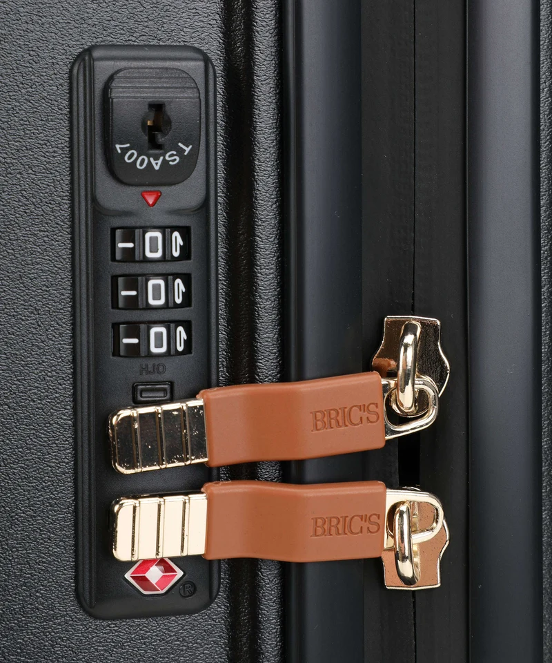 Brics Amalfi 4-Rollen Trolley schwarz