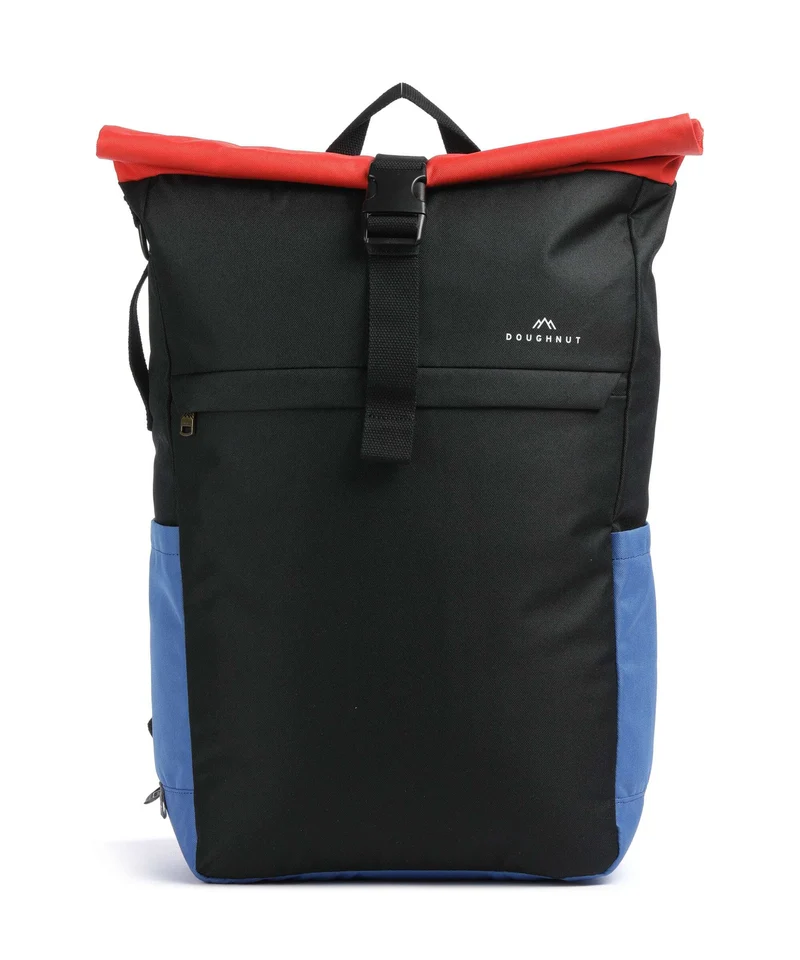 Doughnut Reborn Jetpack Rolltop Rucksack black/grapefruit