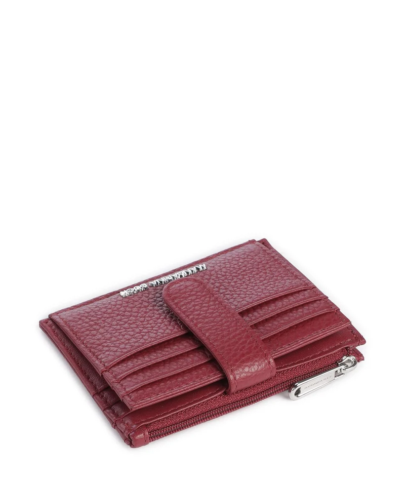 Mandarina Duck Mellow Leather Kreditkartenetui grape