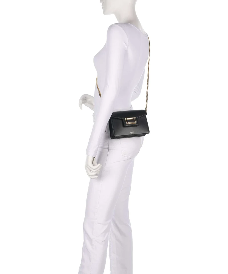 Lancel Angèle Mini Schultertasche black