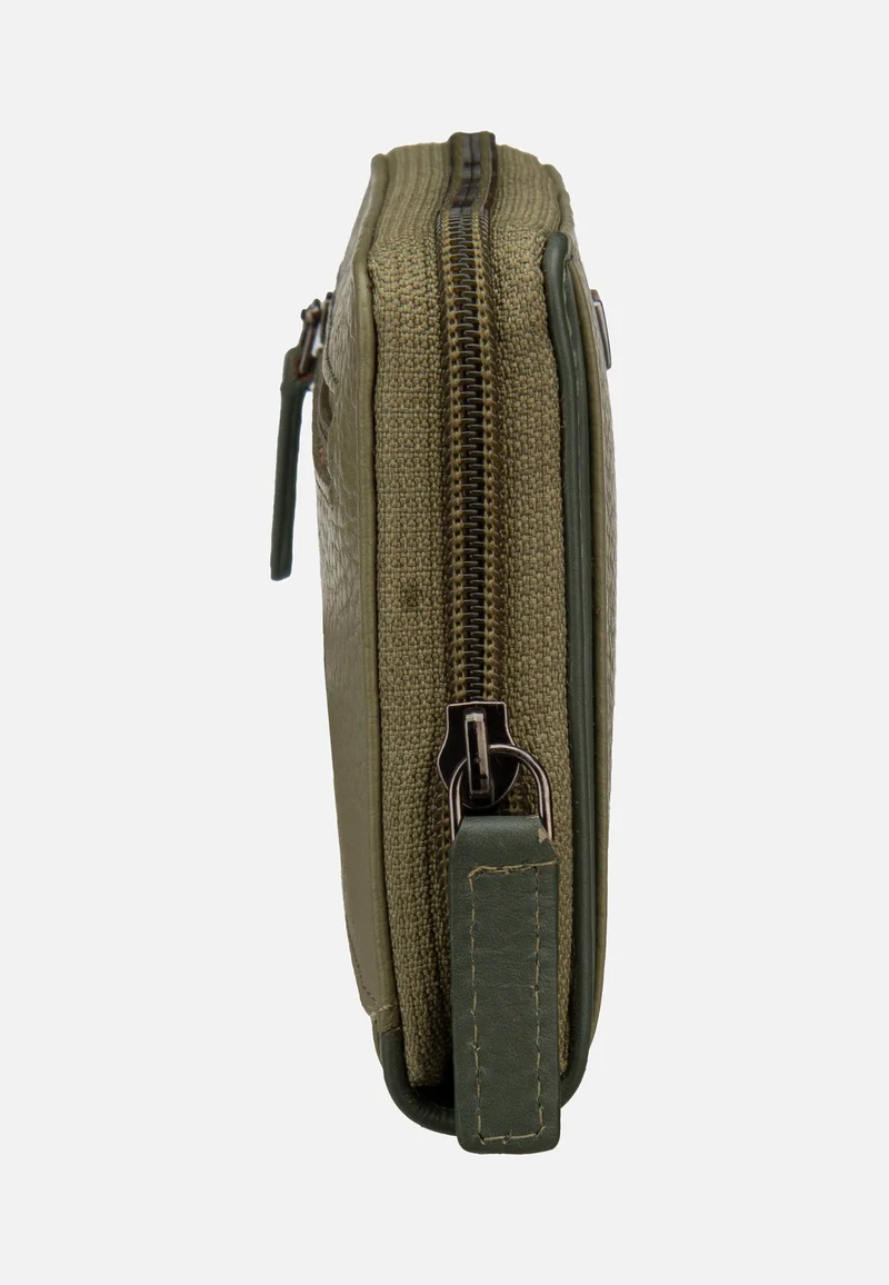Sina Ladies Long Zip Grün - Portemonnaie