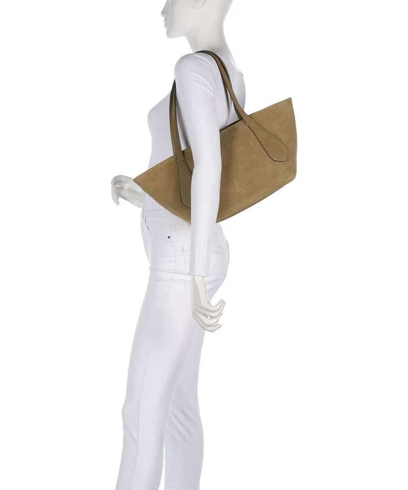 Abro Suede Carina Shopper mud