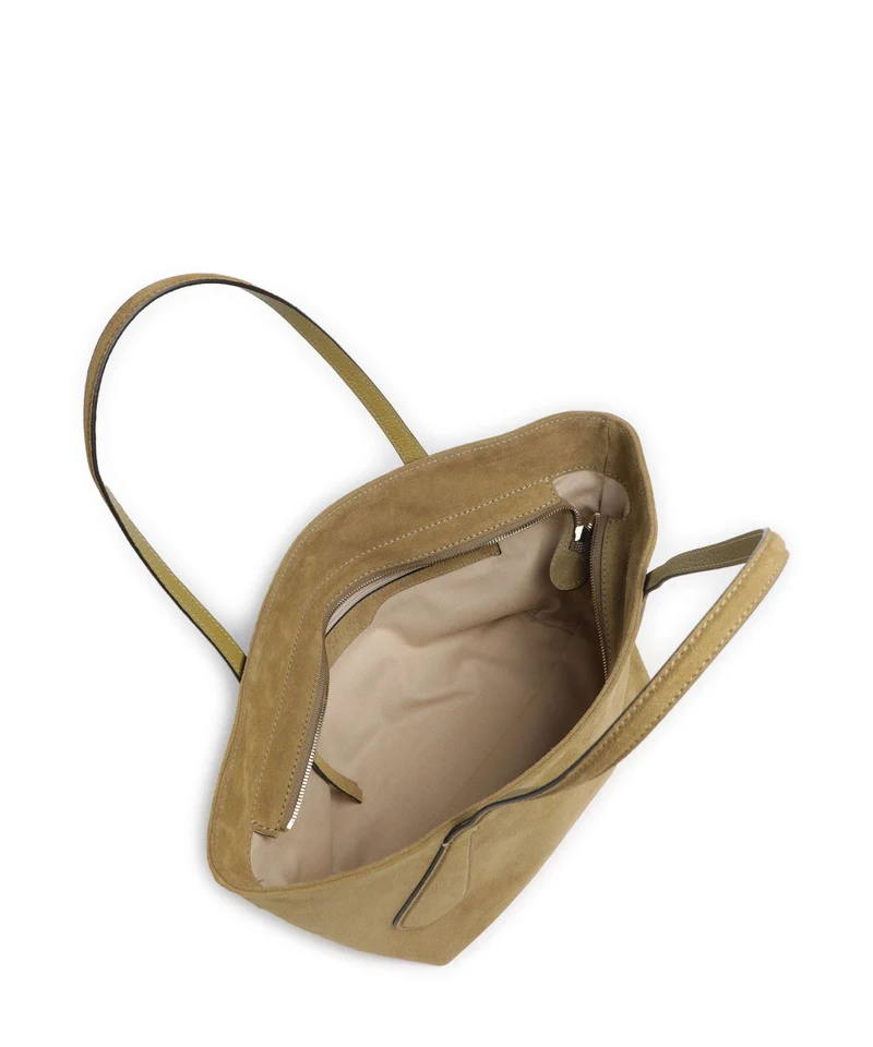 Abro Suede Carina Shopper mud