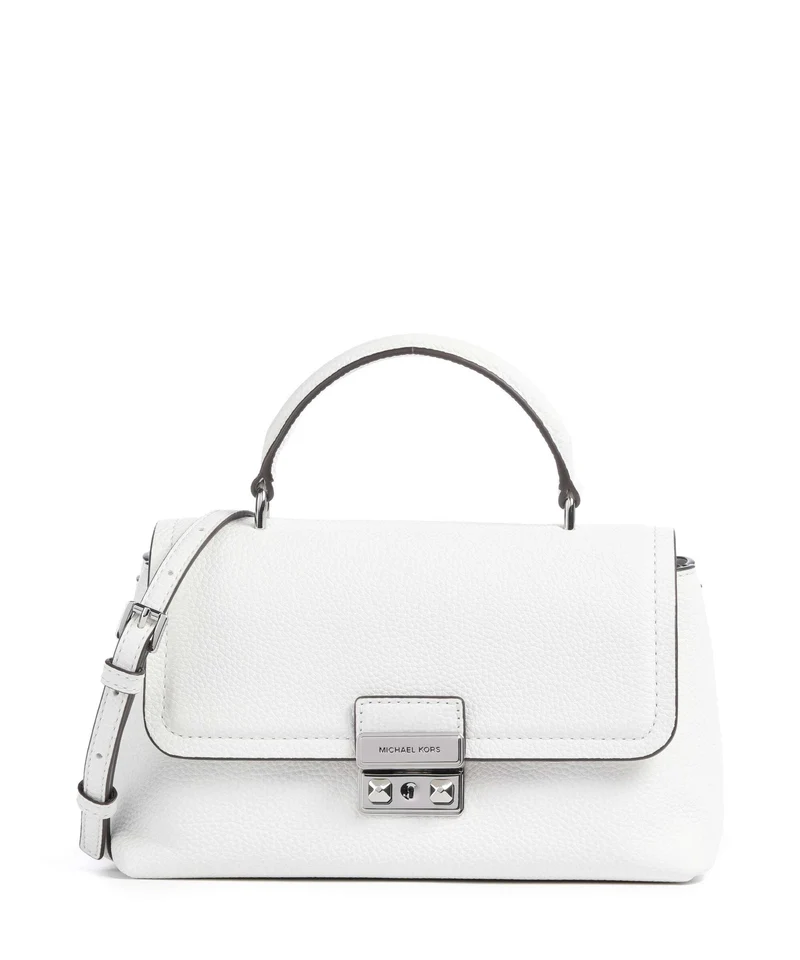 Michael Kors Tribeca Medium Handtasche optic white