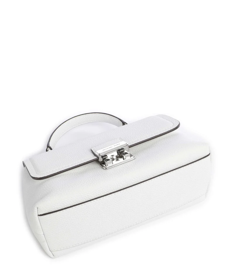 Michael Kors Tribeca Medium Handtasche optic white