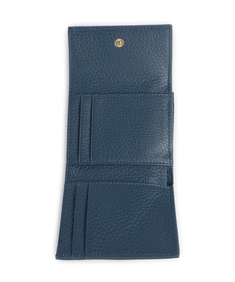 Coccinelle Metallic Soft Geldbörse deep blue