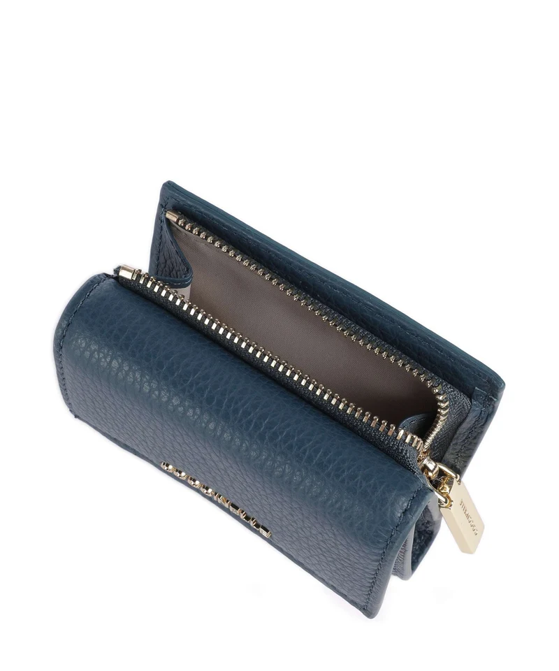 Coccinelle Metallic Soft Geldbörse deep blue