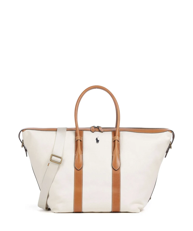 Polo Ralph Lauren Bellport Extra Large Weekender natural/cuoio