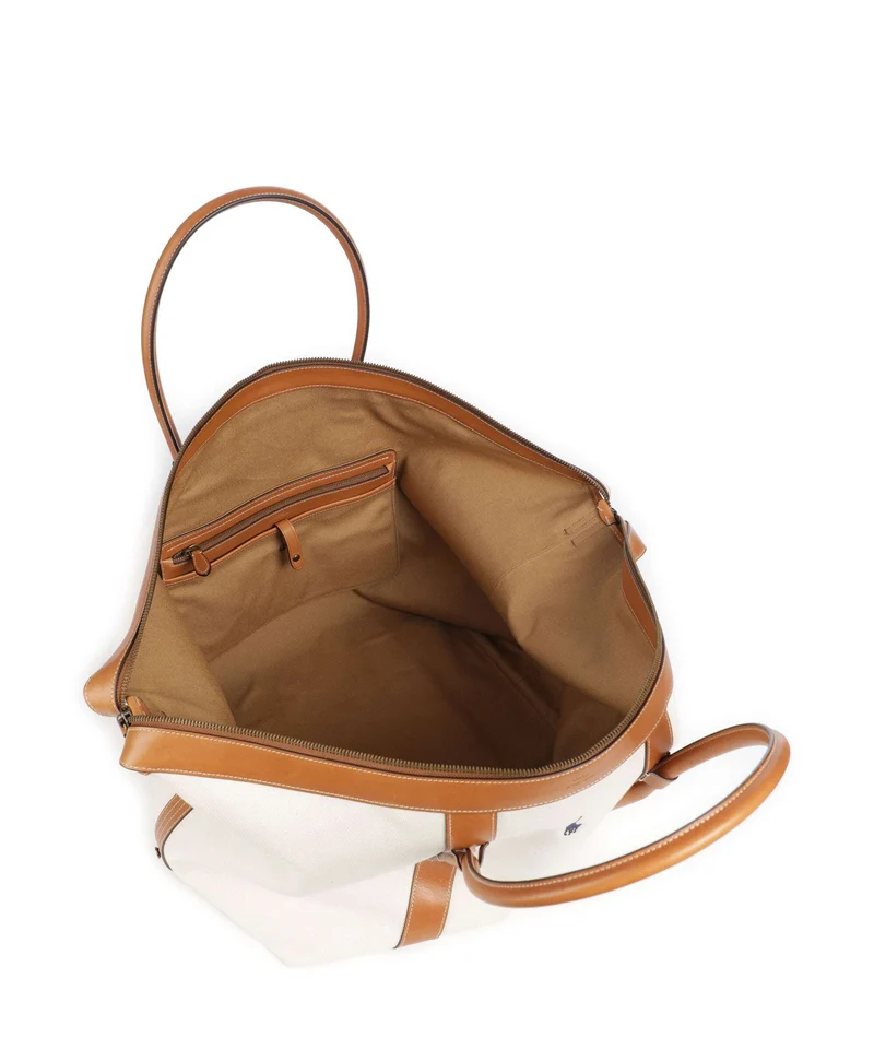 Polo Ralph Lauren Bellport Extra Large Weekender natural/cuoio