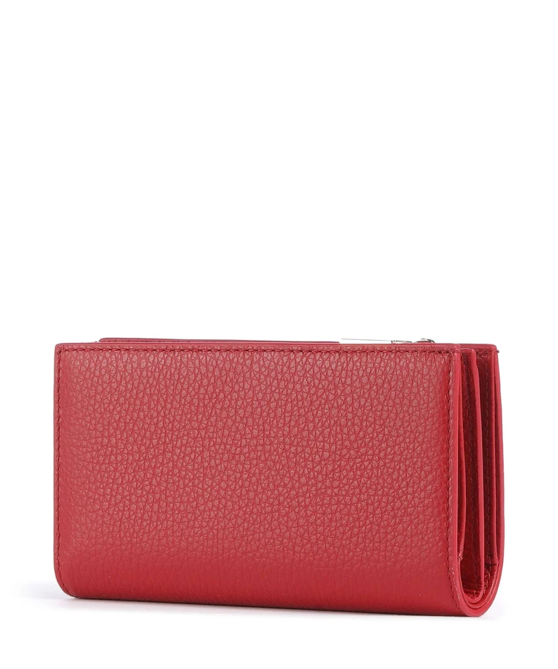 Coccinelle Metallic Soft Geldbörse scarlet