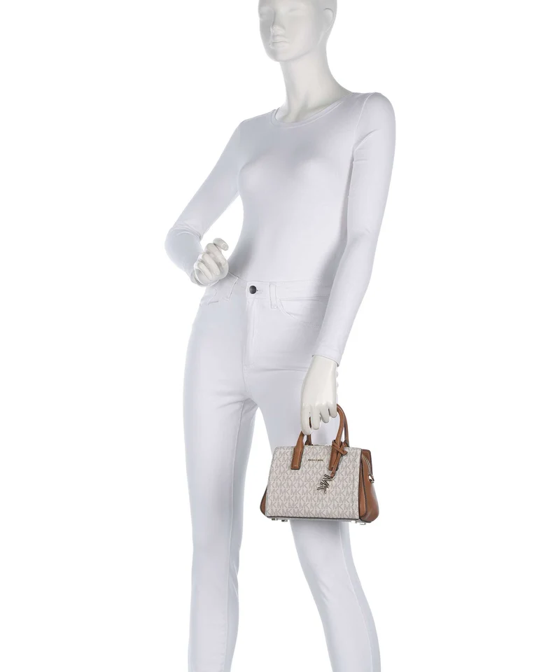 Michael Kors Laila XS Handtasche vanilla/acorn