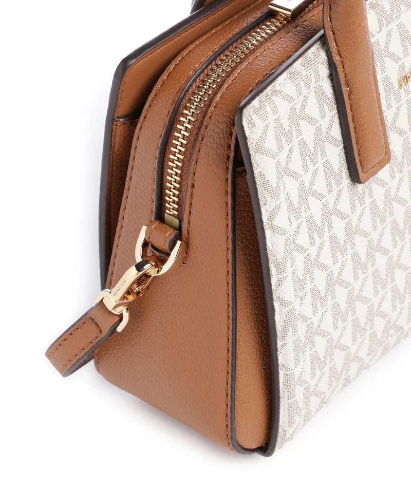 Michael Kors Laila XS Handtasche vanilla/acorn