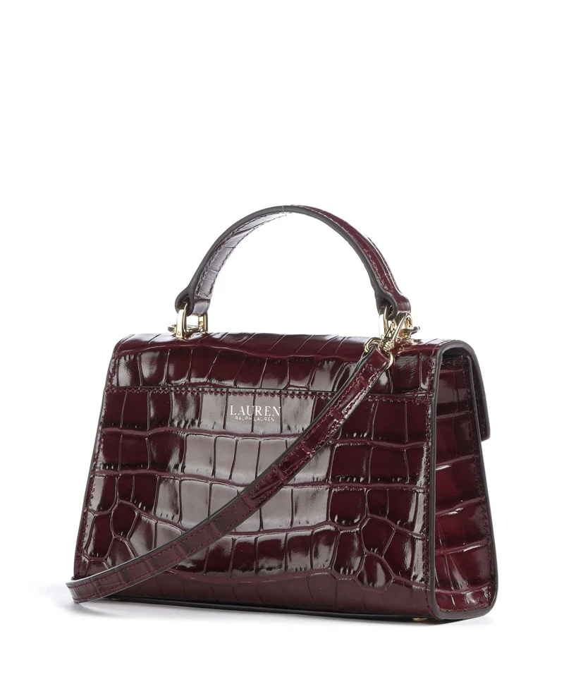 Lauren Ralph Lauren Farrah Small Handtasche dark garnet