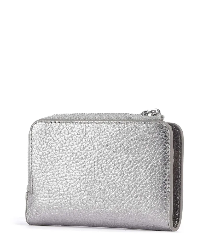 Coccinelle Metallic Soft Geldbörse steel