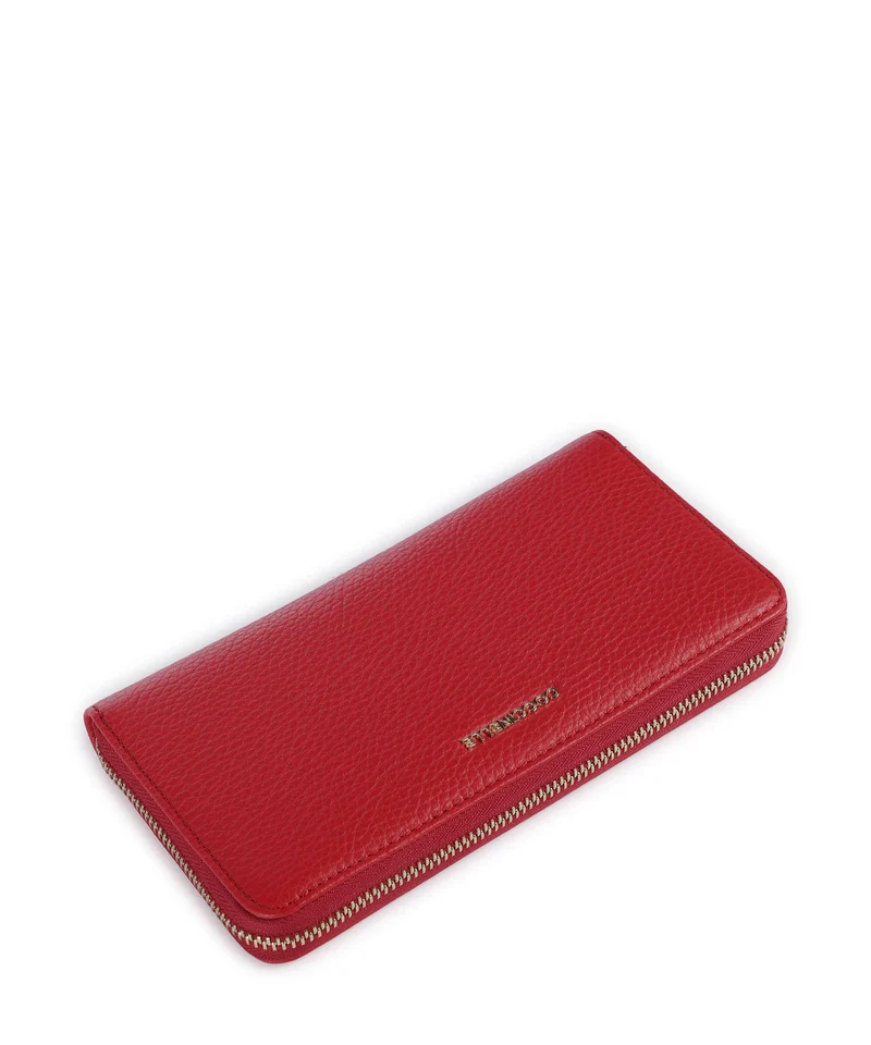 Coccinelle Metallic Soft Geldbörse scarlet