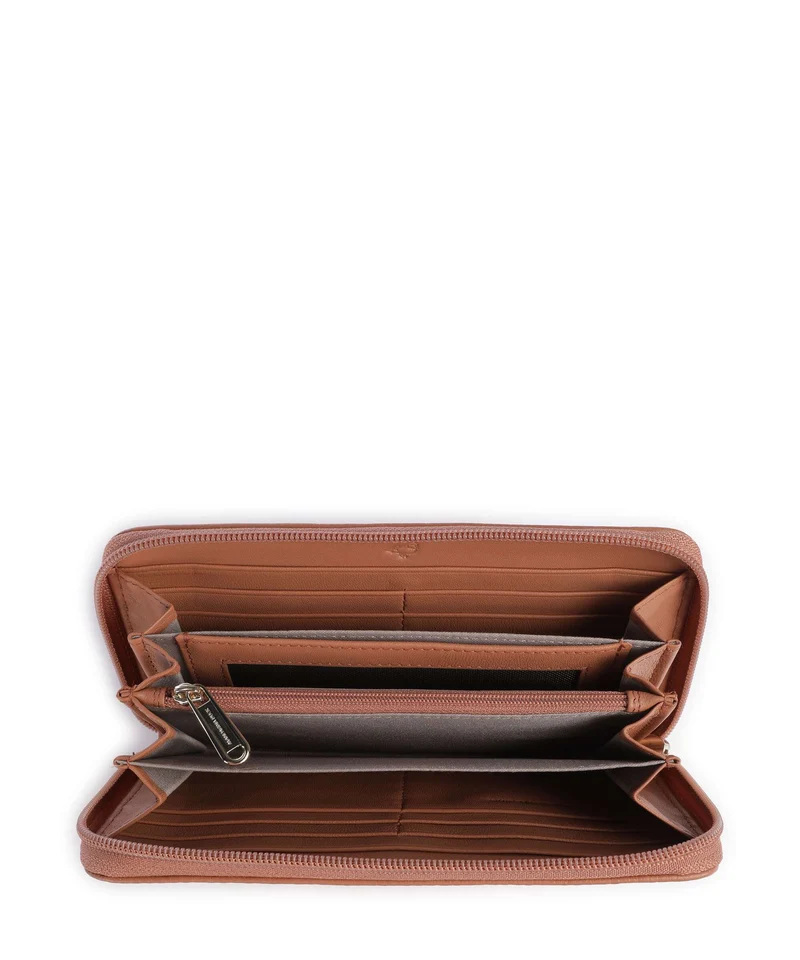 Mandarina Duck Mellow Leather Geldbörse pecan nut