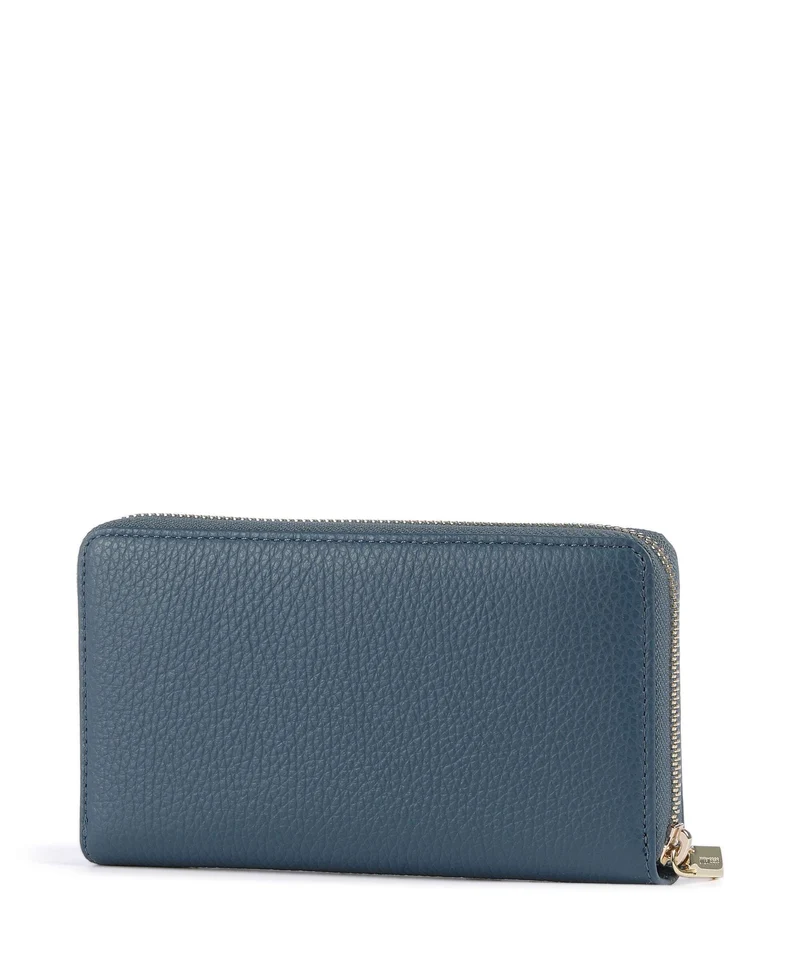 Coccinelle Metallic Soft Geldbörse deep blue