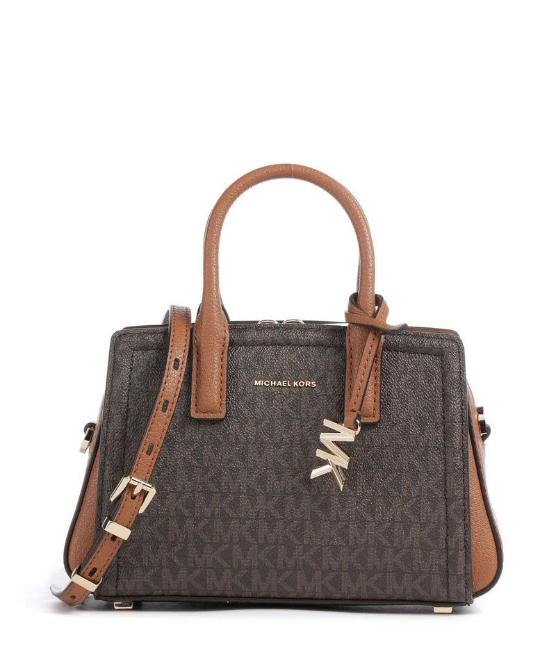 Michael Kors Laila XS Handtasche brown/acorn