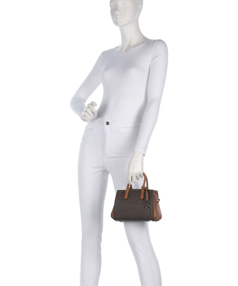 Michael Kors Laila XS Handtasche brown/acorn