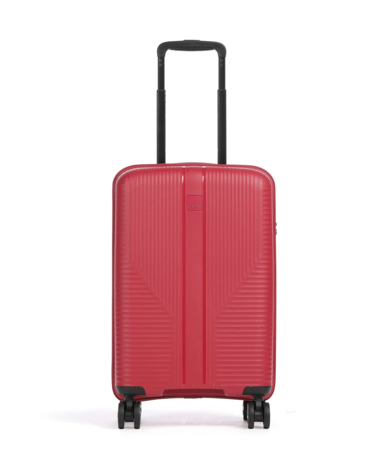 Travelite Air Stripe Slim 4-Rollen Trolley red