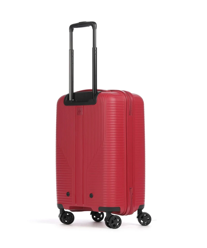 Travelite Air Stripe Slim 4-Rollen Trolley red
