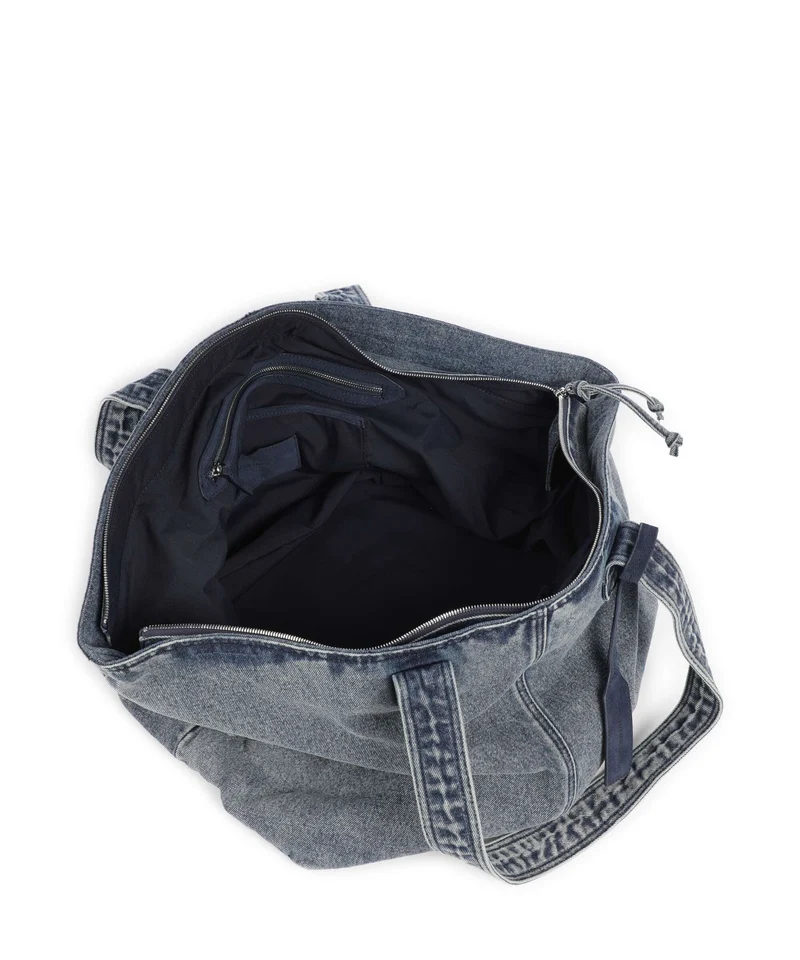 Les Visionnaires Alba Denim Essential Shopper washed denim