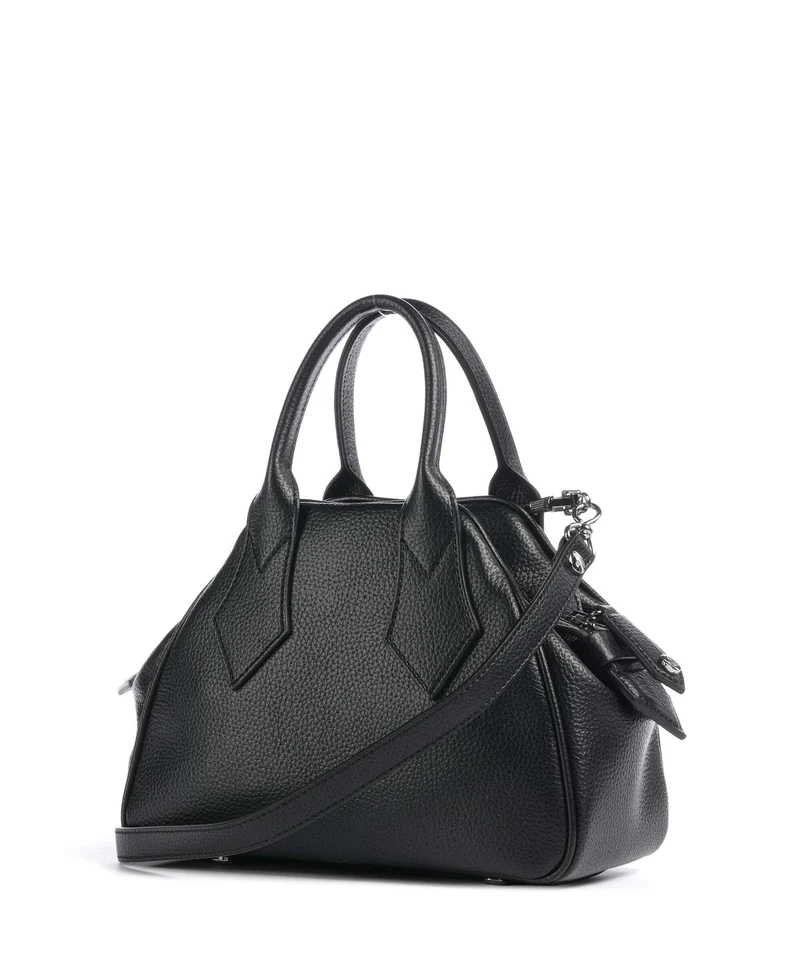 Vivienne Westwood Yasmine Grain Small Handtasche black