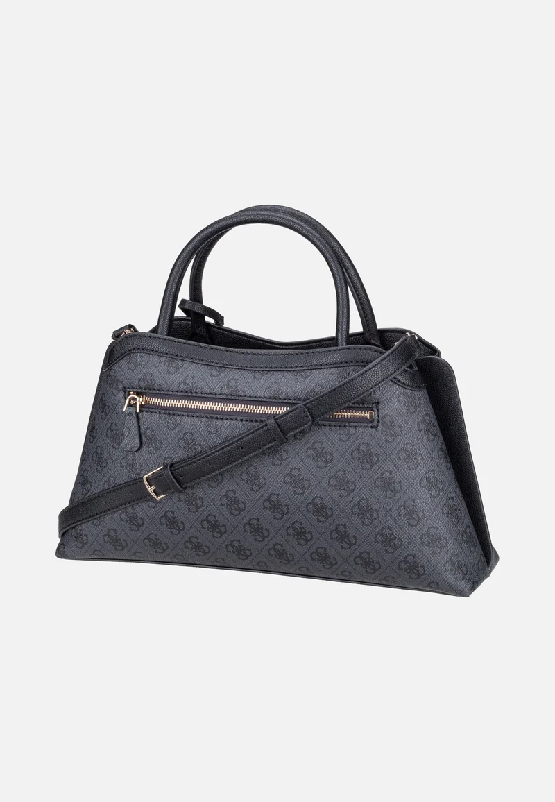 Lindsey Girlfriend 49060 Coal Logo - Satchel