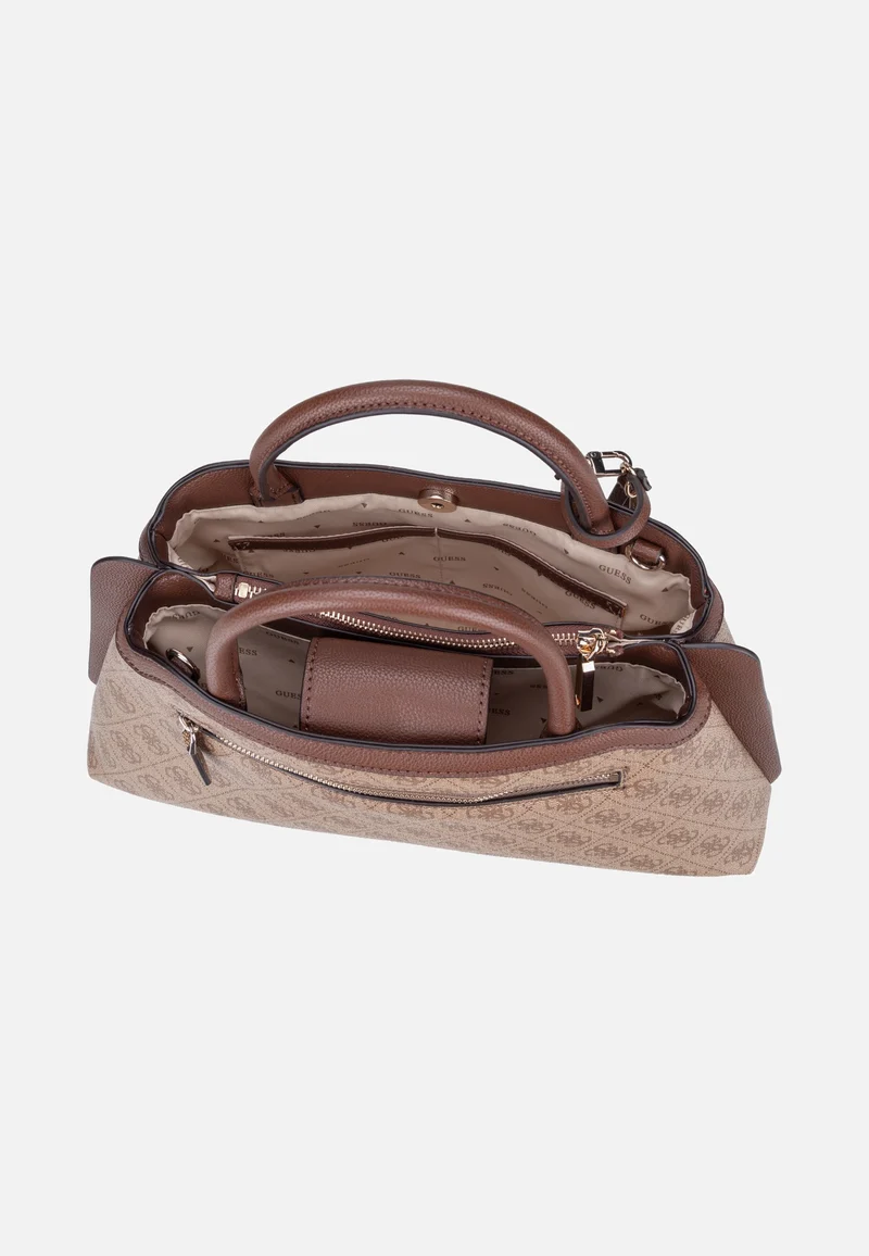 Lindsey Girlfriend 49060 Latte Logo - Satchel