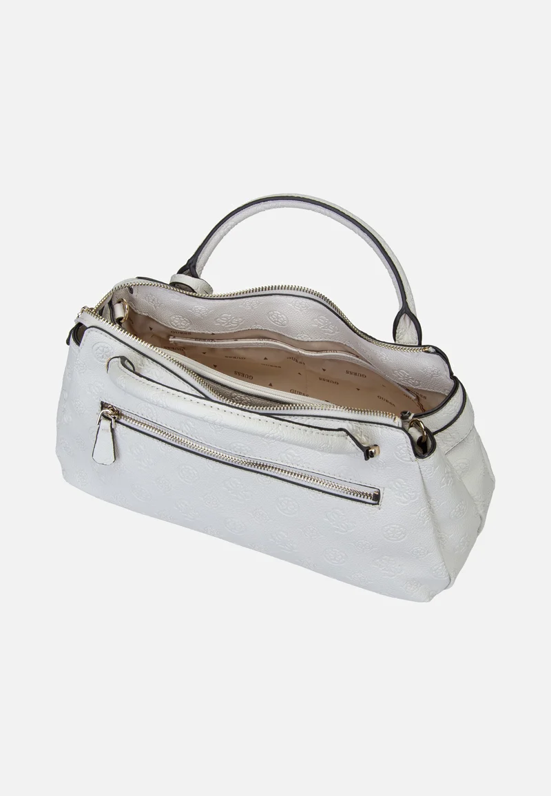 Ella Logo Girlfriend Satchel 46050 Stone Logo - Henkeltasche