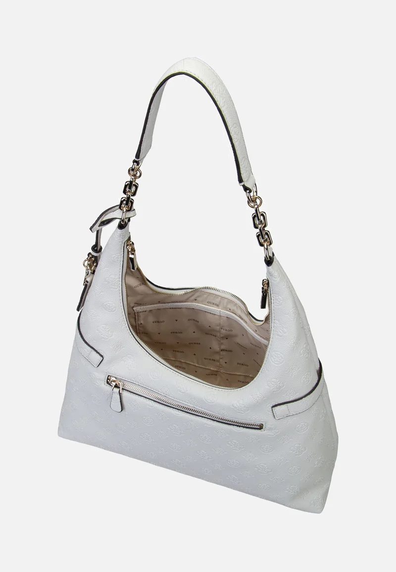 Ella Logo 46010 Stone Logo - Hobo Bag