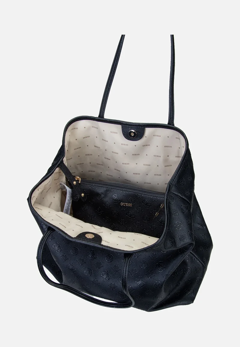 Victtoria Large 2in1 14290 Black Logo - Shopper