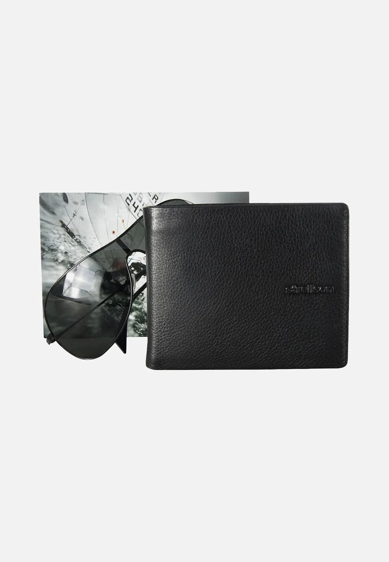 Carter Bill Fold H8 Black - Portemonnaie