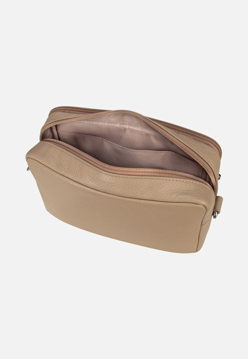 Mellow Leather Camera Case FZT11 Warm Taupe - Crossbody Bag